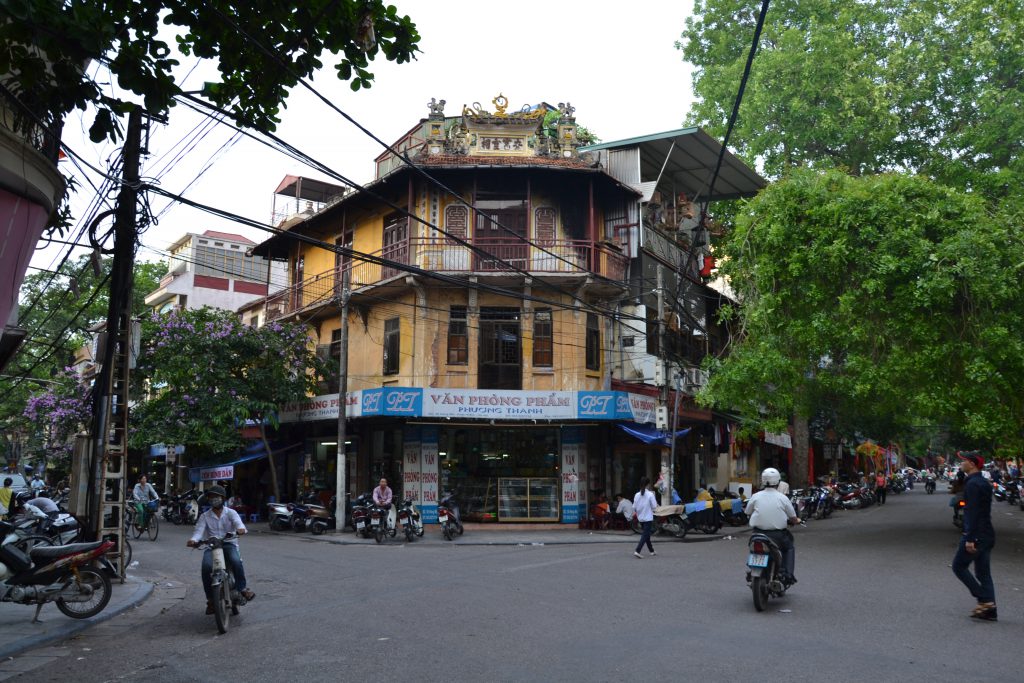 Straßenszene in Hanoi