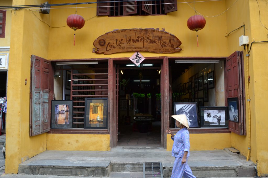 Hausfassade in Hoi An, Vietnam