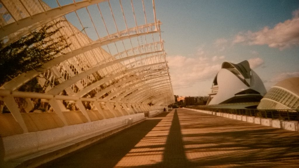 Valencia, Stadt der Wissenschaften, fotografiert im Jahr 2006