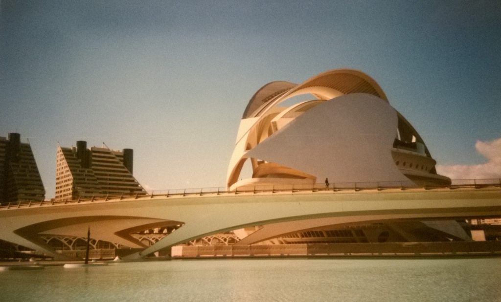 Valencia, Stadt der Wissenschaften, fotografiert im Jahr 2006